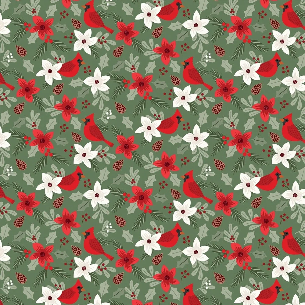 Echo Park Paper Co Christmas Time 12x12 Cardstock Paper Craft Scrapbooking Kit
